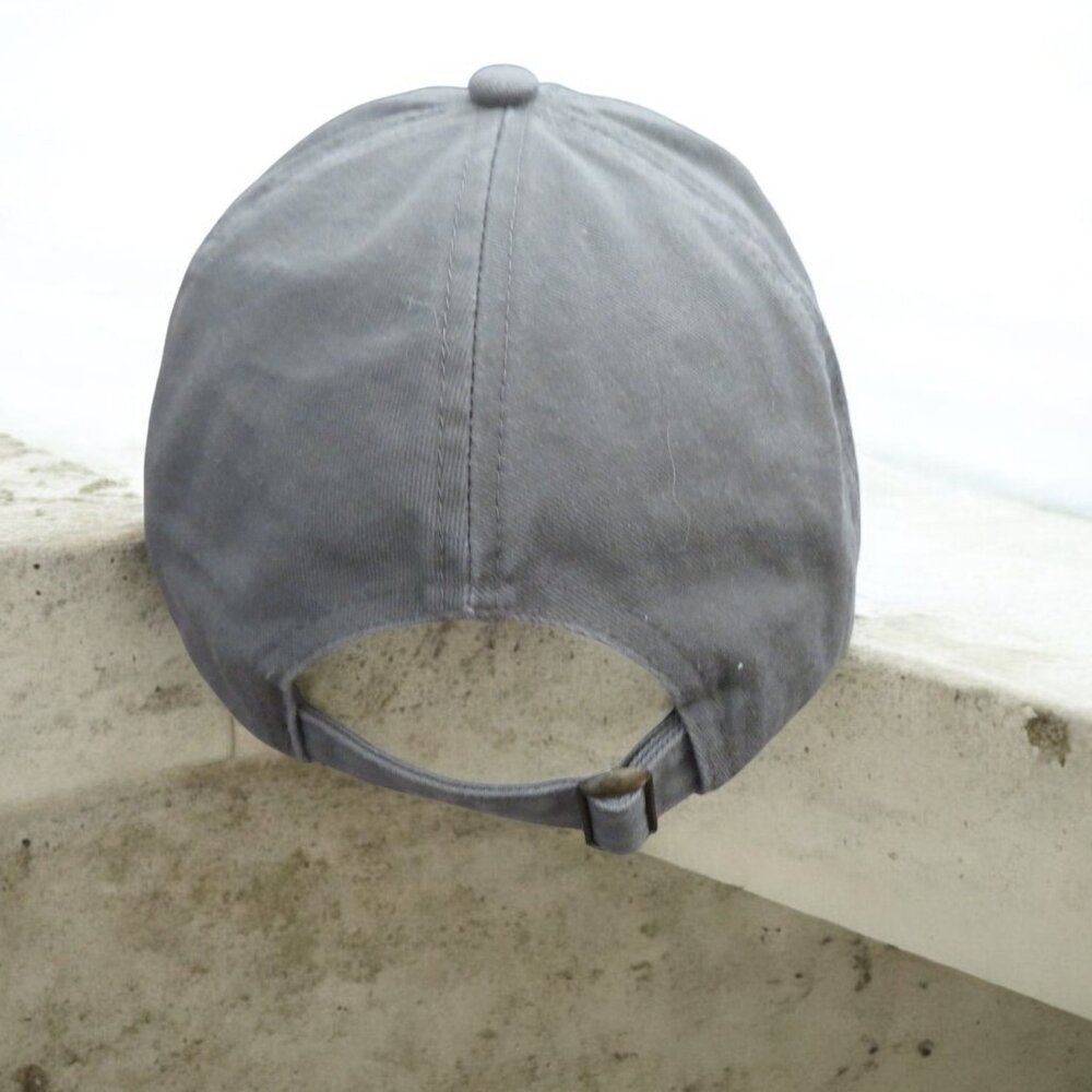 CNN Embroidered Baseball Cap/Hat (Gray) EUC - Picture 4 of 8